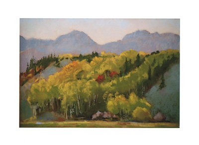 Across the Meadow watercolor note cards